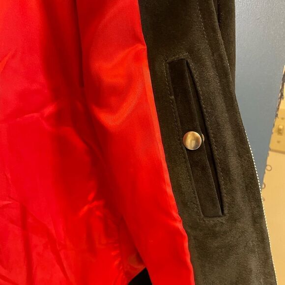 Harley Davidson Suede Fringe Unisex Jacket - Picture 6 of 10